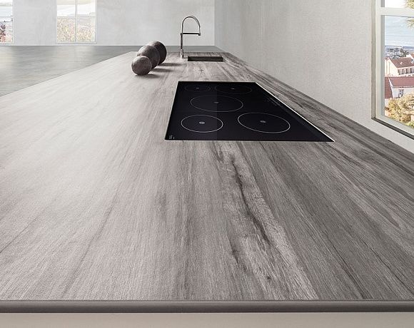 Керамогранит Laminam RUS Legno Venezia. Фото в интерьере