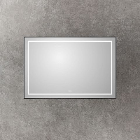BelBagno KRAFT SPC-KRAFT-1200-800-LED-TCH-WARM-NERO