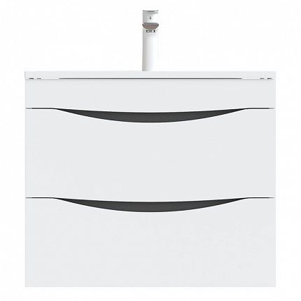 Тумба с умывальником, подвесная, 60 см, белая, Cloud, IDDIS, CLO60W0i95K