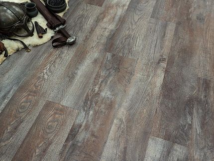 Кварц-виниловая плитка LVT FineFloor Wood FF-1418 Дуб Этна