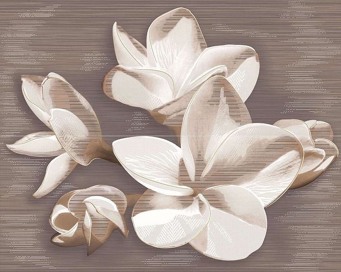 Панно настенное Azori Amati Dec. Plumeria Alba 505x402