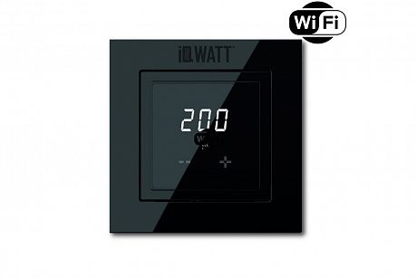 IQwatt IQ Thermostat IQ THERMOSTAT D WiFi BLACK