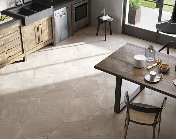 Керамогранит Imola Ceramica Creative Concrete. Фото в интерьере
