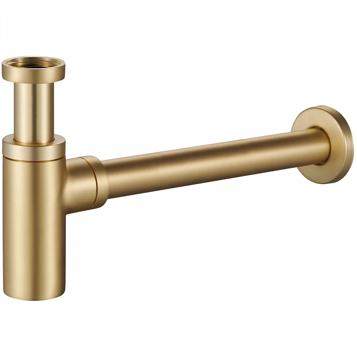 Сифон для раковины Raglo R600.20.03 1 1/4"-32, золотой матовый