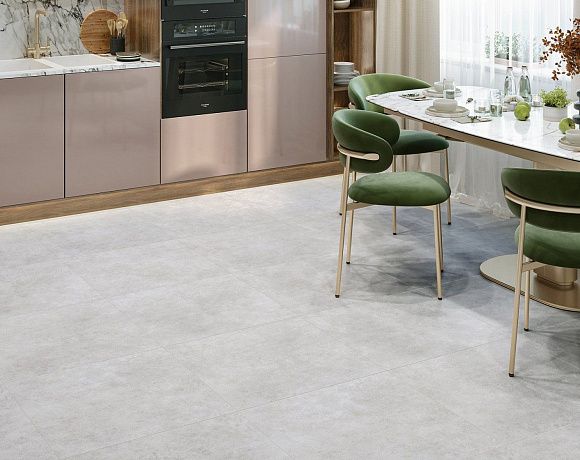 Керамогранит Alma Ceramica Orlean. Фото в интерьере