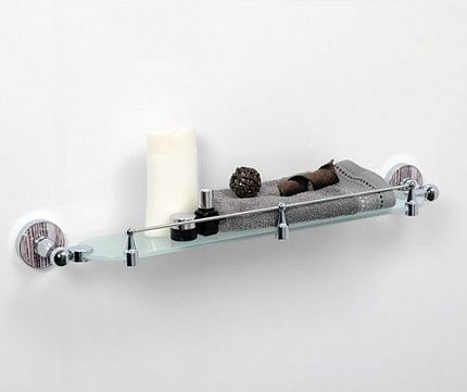 Regen K-6944 Полка стеклянная с бортиком