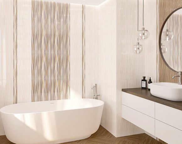 Керамогранит Alma Ceramica Plesso. Фото в интерьере