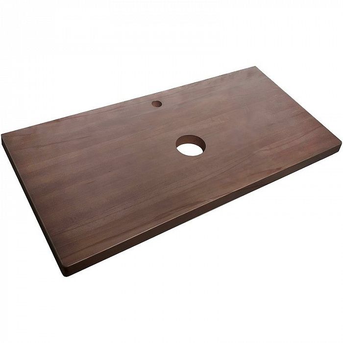 Wood.06.100/DW Столешница для тумбы Wood 100 бук темное дерево JORNO